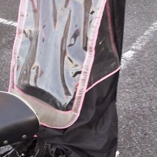 自転車 後ろ子乗せセット カバー付き