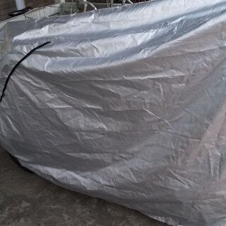 自転車 後ろ子乗せセット カバー付き