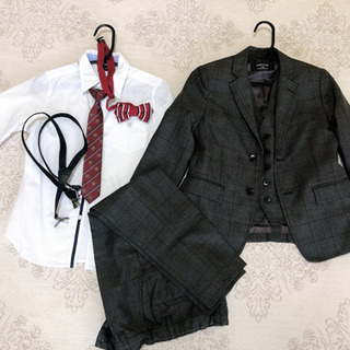 入学式　卒園式　男の子　コムサイズム　スーツ　6点セット　120cm