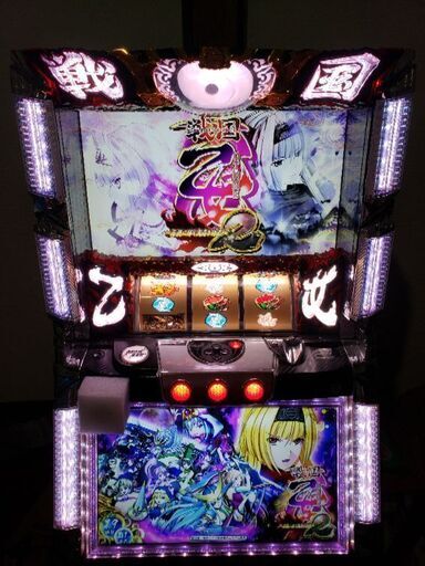 スロット台　自動遊技機能着　戦国乙女2　引っ越しの為安く売りします