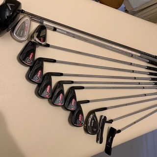 ラウドマウスキャリーバッグ付ゴルフクラブセット