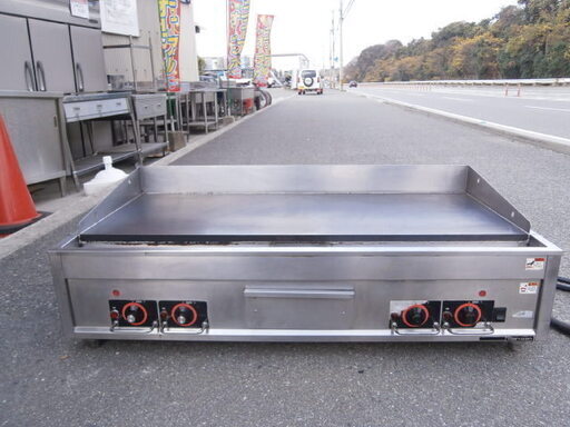 中古品 マルゼン 電気グリドル MEG-126 年式不明