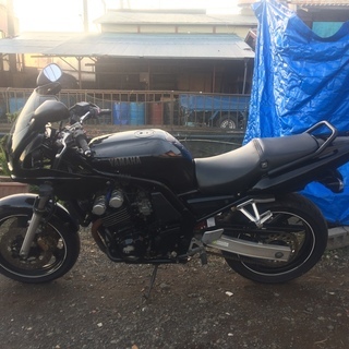 FZ400 エンジン実働 カウル割れあり 現状販売 XJR?ZZR?