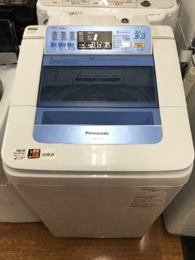 6ヶ月保証 Panasonic 全自動洗濯機