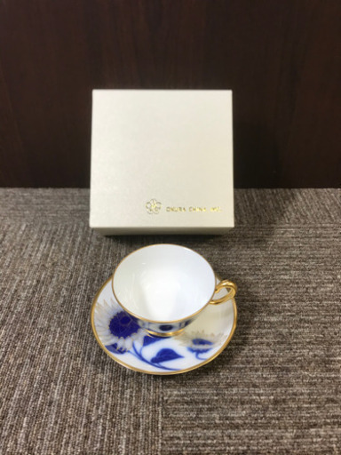大倉陶園 カップ\u0026ソーサー オークラチャイナ ひまわり柄 2011年度記念品