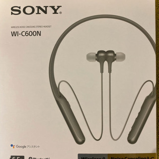 SONY WI-C600N ワイヤレスノイズキャンセリングステレ...