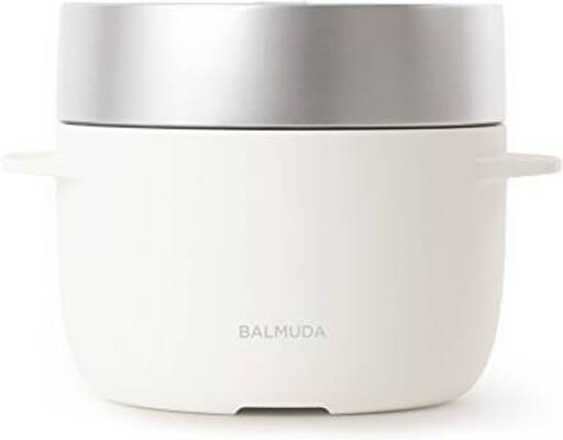 新品未開封　バルミューダ 3合炊き電気炊飯器 BALMUDA The Gohan K03A-WH(ホワイト)