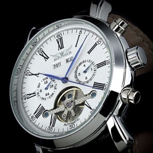 Jaragar フルカレンダー トゥールビヨン 自動機械式 メンズ 高級腕時計《未使用新品》
