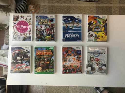 【値下】Wii Uセットソフト１７本付きです。