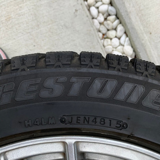 【値下げしました】【スタッドレスタイヤ&ホイール（215／55 R17）】ブリヂストンBRIZZAK REVO-GZ
