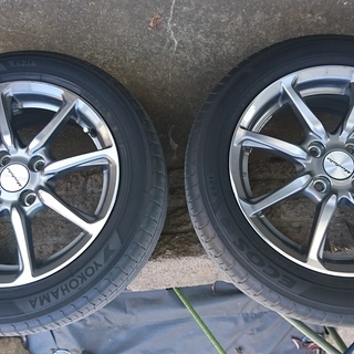 ｱﾙﾐﾎｲｰﾙ15x6J、タイヤ195/55R15　各４本 ｱﾙﾐﾎｲｰﾙ15x6J、タイヤ195/55R15 各4本