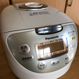 ！決まりました！Panasonic 炊飯器