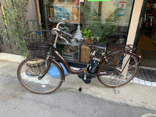電動アシスト自転車★2017年モデル★ヤマハPAS Natura26インチ12.3Ah  濃茶色