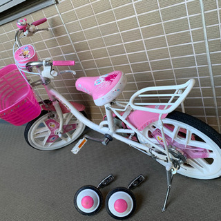 16インチ ディズニープリンセス 子ども自転車