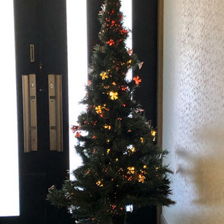 お取り引き成立　クリスマスツリー　180センチ　光ファイバー　LED