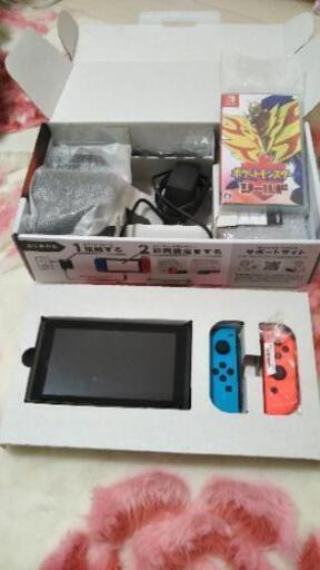 (美品)任天堂スイッチとポケモンシールドのセット