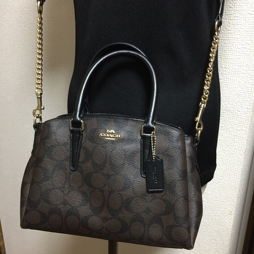 COACH コーチ シグネチャー 2way ショルダーバッグ 現行モデル