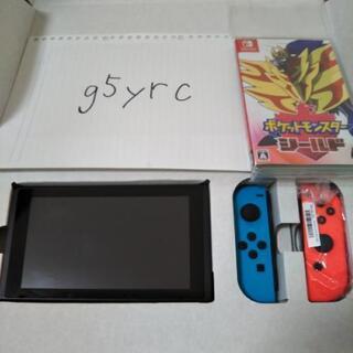 美品)任天堂スイッチとポケモンシールドのセット