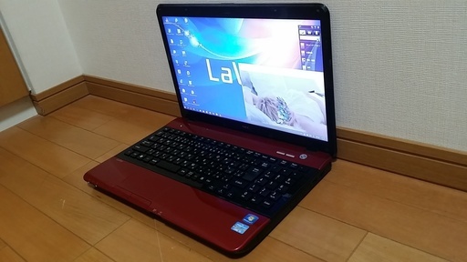 【人気のレッド きれい】ブルーレイ Core i5搭載 NECノートパソコン USBマウスプレゼント中 (15.6型 i5-2410M PowerDVD)
