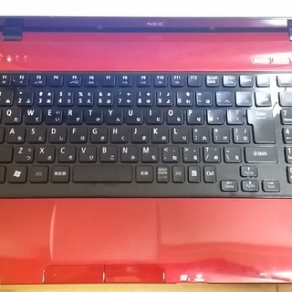 人気のレッド きれい】ブルーレイ Core i5搭載 NECノートパソコン USB