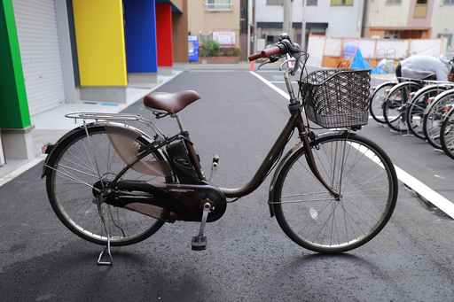 パナソニック電動アシスト自転車VIVI DX 26インチ チョコブラウン