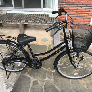 24型6段ギア付き自転車(未使用)