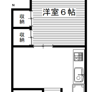 ★高崎駅徒歩１５分　１K・３万円　１Ｆはバストイレ別、２Ｆはユニットバスです★　エトワールナツホ − 群馬県