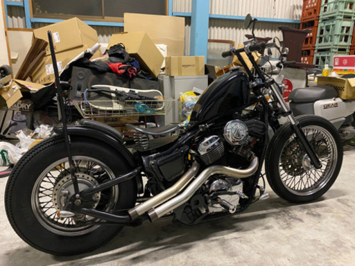 ホンダ スティード400 リジット ジョッキーカスタム