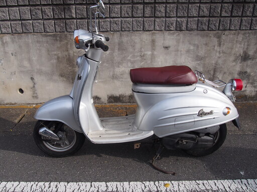 スズキ ヴェルデ レトロでおしゃれ 2スト ミラー・シートカバー新品