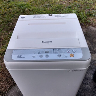 #s02 Panasonic NA-F50B10 洗濯機 5kg...