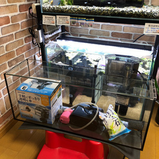 60 スリム水槽 コトブキ製 フィルター その他セット ユウイチ 西代のその他の中古あげます 譲ります ジモティーで不用品の処分