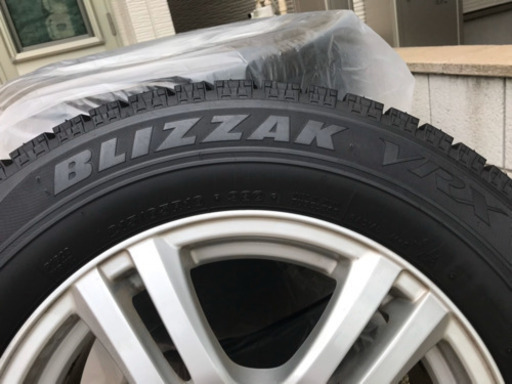 タイヤホイールセット☆18年製造ブリジストン☆VRX☆215/65r16