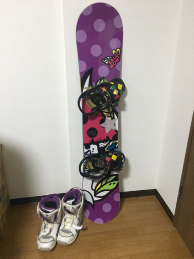 スノーボード SALOMON140cm オールインワンケース付き