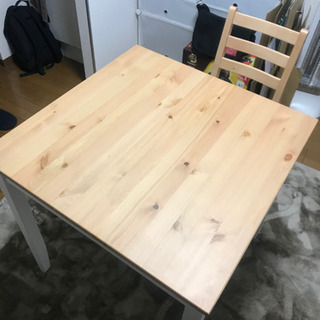 IKEA ダイニングテーブル、椅子セット - 仙台市
