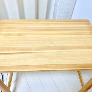 無印良品 パイン材 折り畳みテーブル