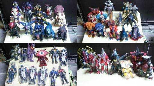 ウルトラマン怪獣ソフビ140体以上 6万5千円で買ってくれませ