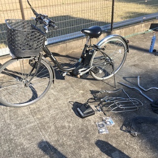 パナソニック Panasonic BE-ELSX63B [電動アシスト自転車 ビビ・SX 26型 内装3段変速 8.0Ah 2018年モデル マットブラック]