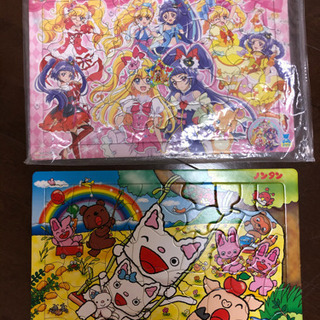 3点セット　パズル　ノンタン　プリキュア　知育　おもちゃ