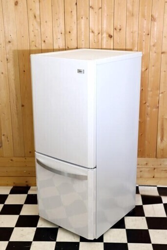 配送込み Haier ハイアール 138L 2ドア 冷凍冷蔵庫 JR-NF140H 2014年製　単身　ホワイト