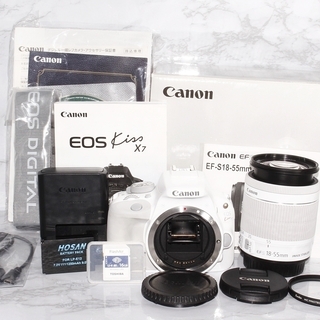 Canon EOS Kiss X7✨最軽量一眼✨レンズキット✨美品✨スマホ転送