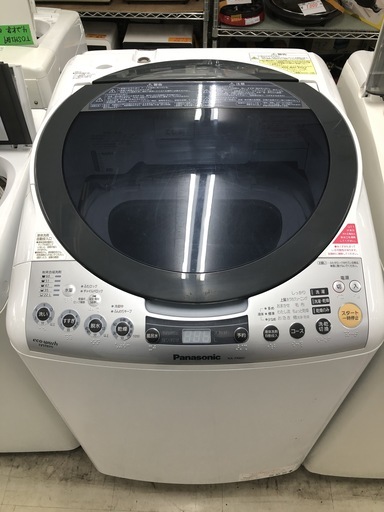 【リサイクルショップどりーむ荒田店】3723　Panasonic　パナソニック　NA-FR801　2012年製　洗濯機　8.0Kg【3ヶ月保証付き】