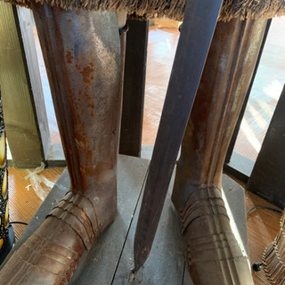 ナイトアーマー　西洋甲冑アンティーク　剣付き