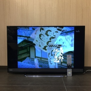 【終】TOSHIBA REGZA 液晶カラー テレビ 40M500X 4K HDR 40型 リモコン付き ブラック レグザ 東芝 東KK（ヤ）