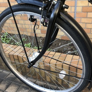 ＊引取決定＊本日最終★2019年購入 TAMAKOSHI製 自転車26インチ６段変速＋ ブリヂストン製 後ろ子供用チャイルドシート