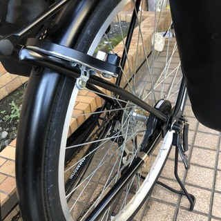 ＊引取決定＊本日最終★2019年購入 TAMAKOSHI製 自転車26インチ６段変速＋ ブリヂストン製 後ろ子供用チャイルドシート