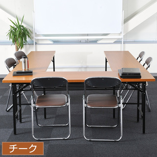 ◆平日お引き取り限定◆会議用テーブル 会議机 折り畳み式  