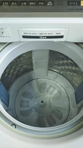 全自動洗濯機　8.0kg　Panasonic　２０１６年製　風呂水給水付き