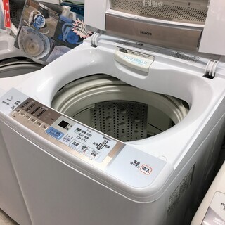 日立9.0K　DDモーター洗濯機2013年製DDモーター新品交換...