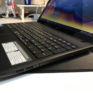 ノートパソコン acer / ASPIRE/5336：HDD 240GB：メモリ ：2GB