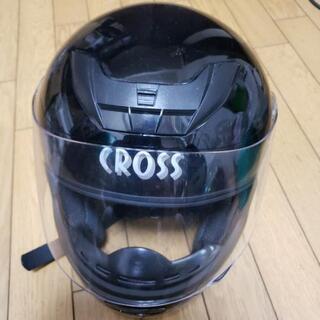 cross　フルフェイスヘルメット　黒　フリーサイズ